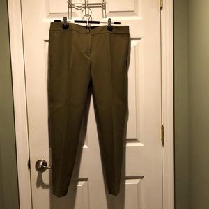 Olive ankle Ann Taylor Factory signature fit pants